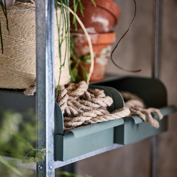 Стеллаж, для дома, улицы, 40x27x183 см IKEA HYLLIS ХИЛЛИС 204.885.04 - фото 5