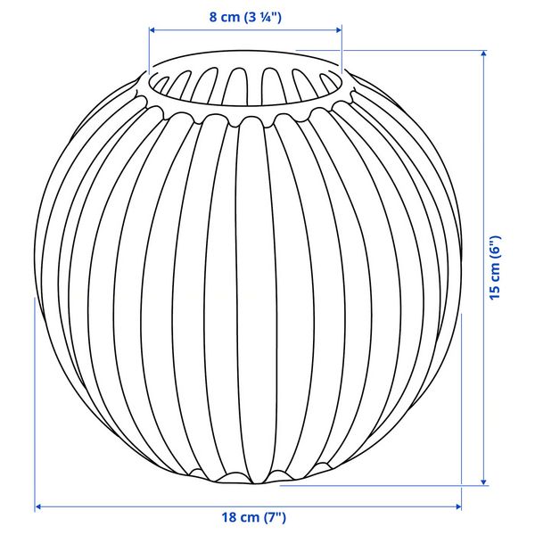 IKEA, дополнительный ракурс - схема-чертеж с размерами