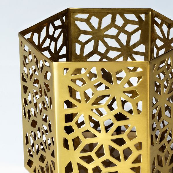 Подсвечник для греющей свечи, золотой 10 см IKEA LJUVARE ЛЬЮВАРЕ 404.921.28 - фото 2