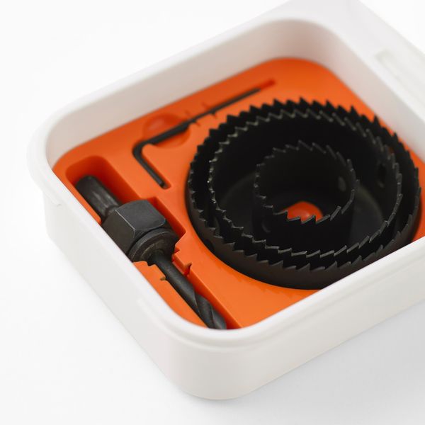 Кольцевая пила, набор 5 предмета IKEA FIXA ФИКСА 803.787.34 - схема-чертеж с размерами