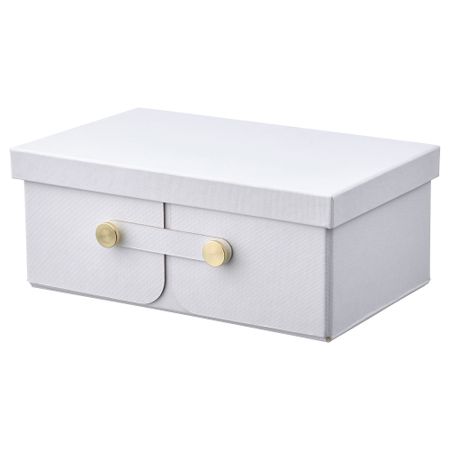 Ящик с отделениями, белый, 25x16x10 см IKEA SPINNROCK 105.430.49