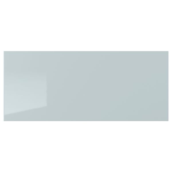 Фронтальная панель ящика, 60x26 см, глянцевый серо-синий светлый IKEA SELSVIKEN 004.886.56 - фото 2