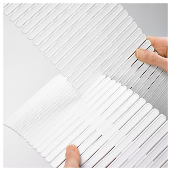 Разделитель для ящика ХОФТА, белый - схема-чертеж с размерами