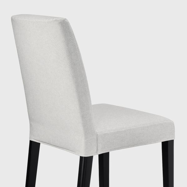 Стул, черный/Оррста светло-серый IKEA BERGMUND БЕРГМУНД 993.859.80 - фото 5