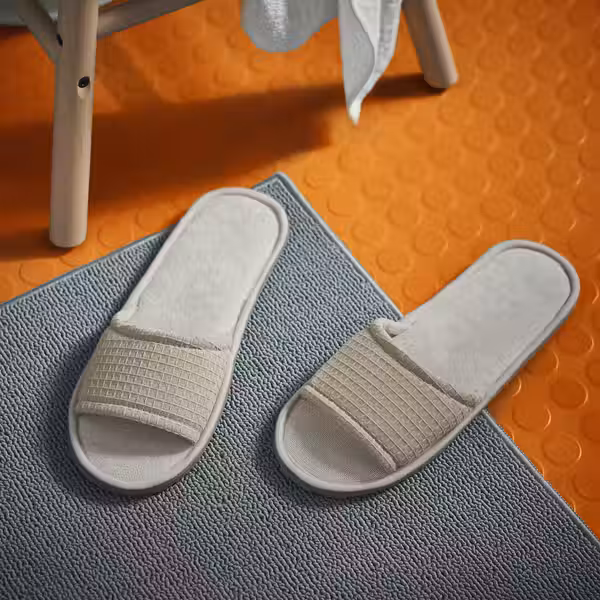 SKOVELSJÖN СКОВЕЛЬШЁН Домашние тапочки - бежевый L/XL - фото 4