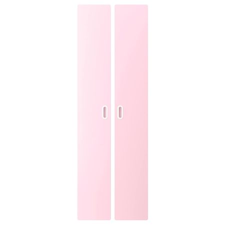 Дверь, светло-розовый 60x192 см 2 шт IKEA FRITIDS ФРИТИДС 003.867.66