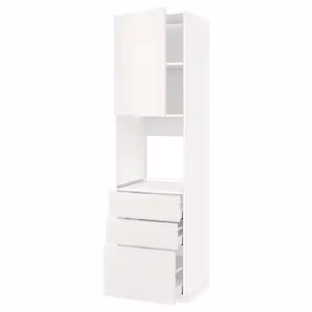 METOD / MAXIMERA Высокий шкаф д/духовки/дверь/3ящика