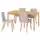 TONSTAD / TONSTAD Стол и 4 стула