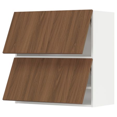 Навесной горизонтальный шкаф, 2 двери IKEA METOD МЕТОД 395.196.14