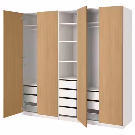 PAX / STORKLINTA СТОРКЛИНТА Гардероб, комбинация