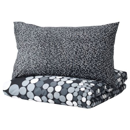 Пододеяльник и 1 наволочка СМОРБОЛЬ, серый