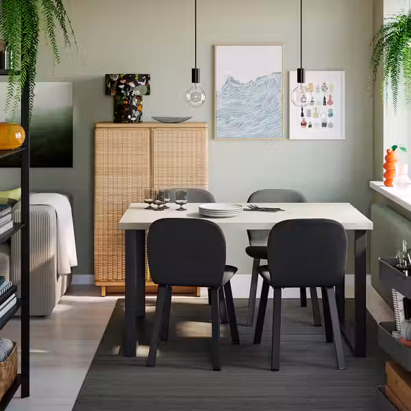 SKÅLSTA СКОЛСТА Стол - схема-чертеж с размерами