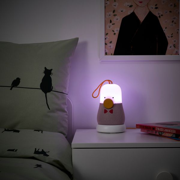 Динамик bluetooth, в форме арахиса, розовый IKEA VAPPEBY 605.151.24 - фото 9