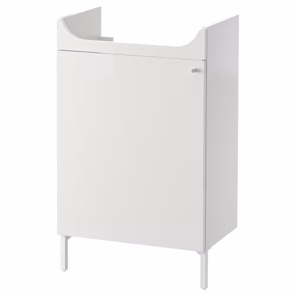 NYSJÖN Шкаф под раковину - белый 50x83 см - фото 1