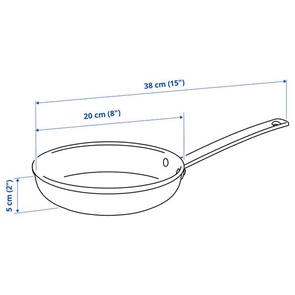 IKEA, дополнительный ракурс - схема-чертеж с размерами