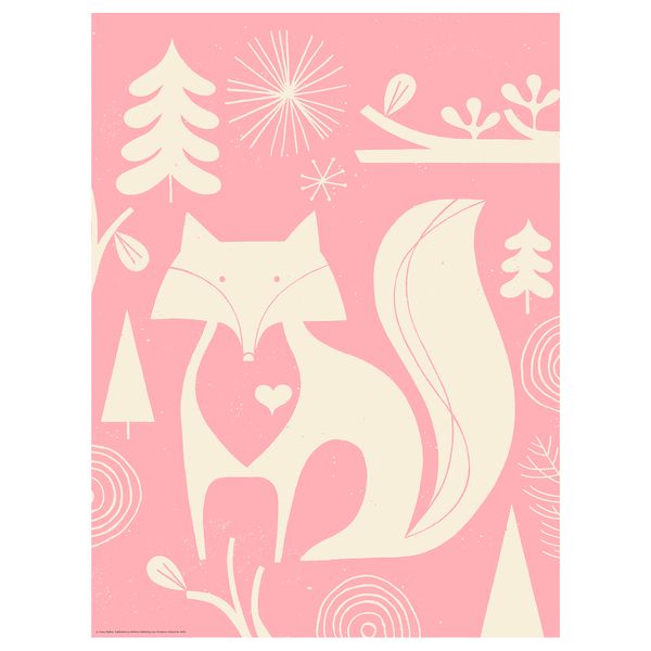 Постер, Лесные создания 2, 30x40 см IKEA DRÖMBILD ДРЁМБИЛЬД 504.418.69 - фото 2