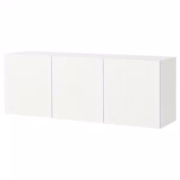 BESTÅ Комбинация настенных шкафов - белый/Förvaltare белый 180x42x64 см - фото 1