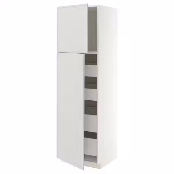 METOD / MAXIMERA Высокий шкаф/2дверцы/4ящика - фото 1