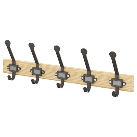 Вешалка 5-местная, сосна/серый IKEA KARTOTEK КАРТОТЕК 703.643.46