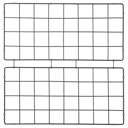 Шпалера БАРСЭ, квадраты, черный (36x75 см)