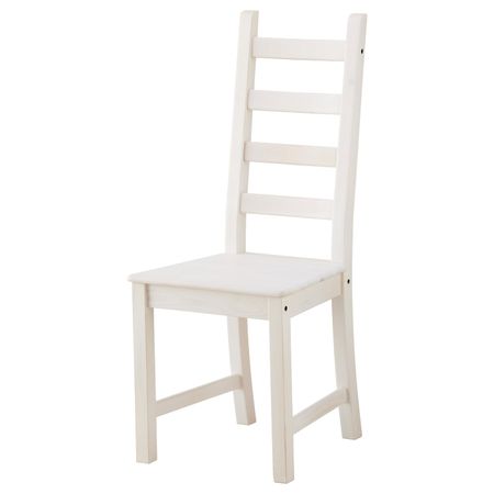 Стул, белая морилка IKEA KAUSTBY КАУСТБИ 803.342.26