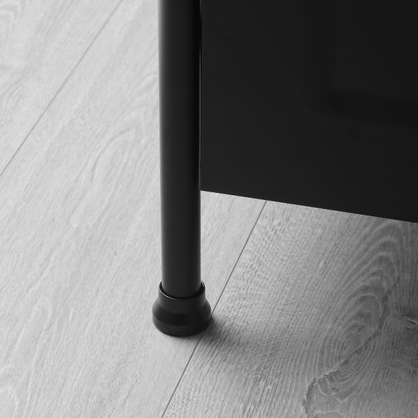 Скамья с ящиком, черный IKEA KORNSJÖ КОРНШЁ 604.715.92 - фото 4
