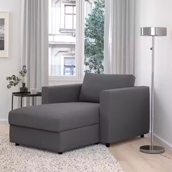 VIMLE Козетка - Hallarp серый - фото 2