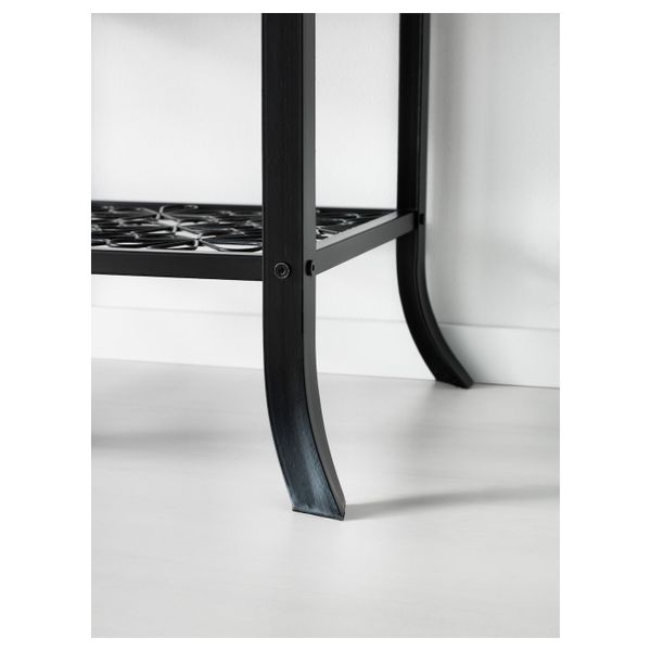 Шкаф-витрина, черный-прозрачное стекло 45x180 см IKEA KLINGSBO КЛИНГСБУ 603.842.22 - фото 3