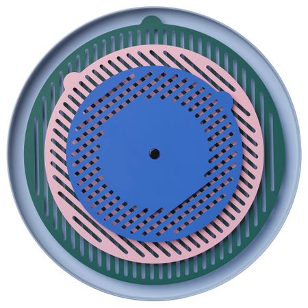 Настенные часы, разноцветный, 21 см IKEA TESAMMANS 105.689.78
