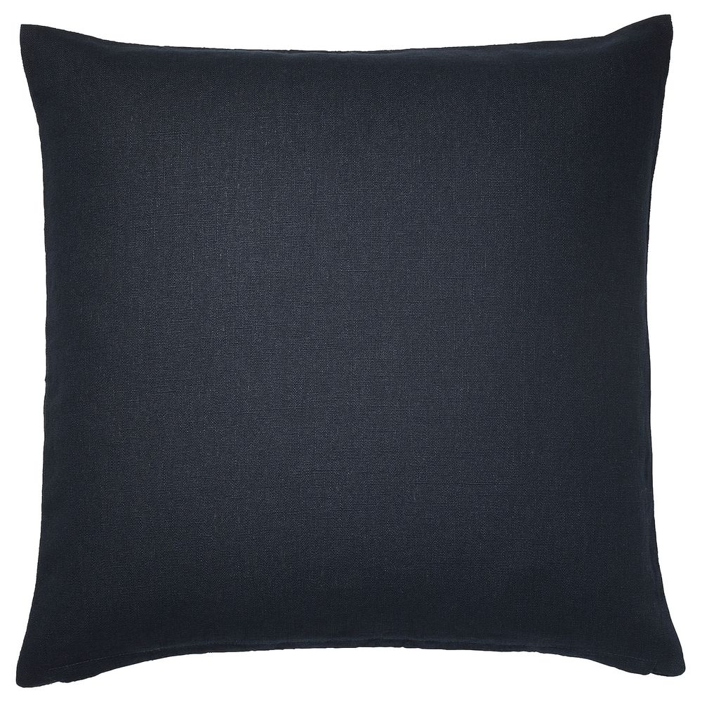 Чехол на подушку, темно-синий 50x50 см IKEA ВИГДИС 103.958.26 - фото 1