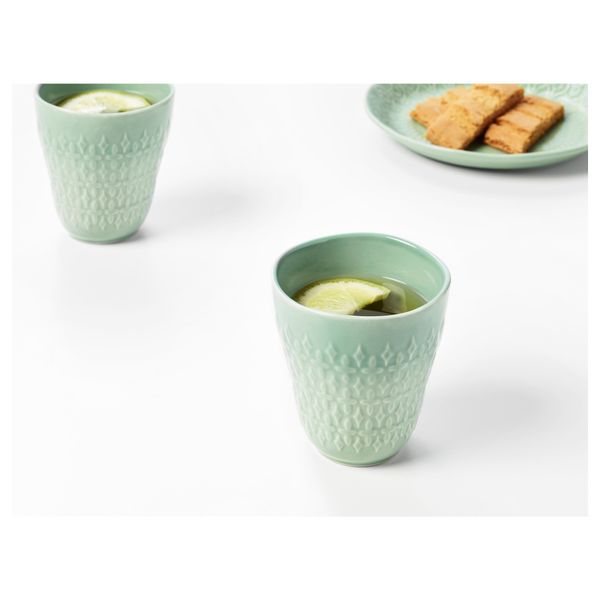 Кружка СОММАР 2017, зеленый (24 сл) - схема-чертеж с размерами