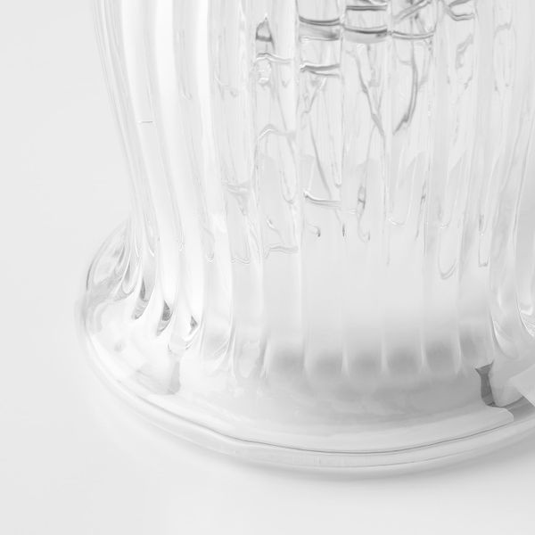 Светодиодное настольное украшение, с батарейным питанием/форма колокола прозрачный IKEA STRÅLA СТРОЛА 904.766.30 - схема-чертеж с размерами