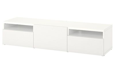 Тумба под ТВ с ящиками и дверцей, 180x42x39 cm IKEA BESTÅ БЕСТО 094.358.90