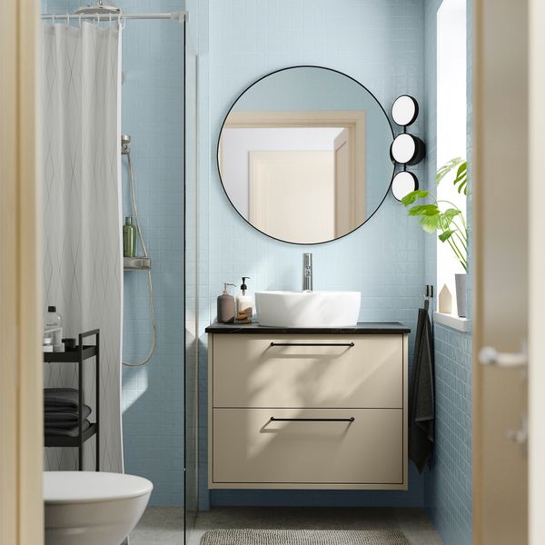 Шкаф с ящиками, раковина, смеситель IKEA HAVBÄCK, TÖRNVIKEN ТОРНВИКЕН 295.214.10 - фото 3