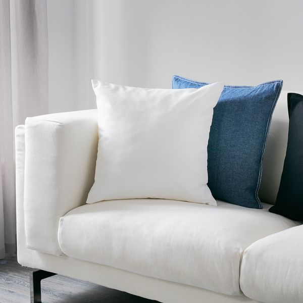 Подушка, 50x50 см, белый IKEA ULLKAKTUS 902.621.44 - схема-чертеж с размерами