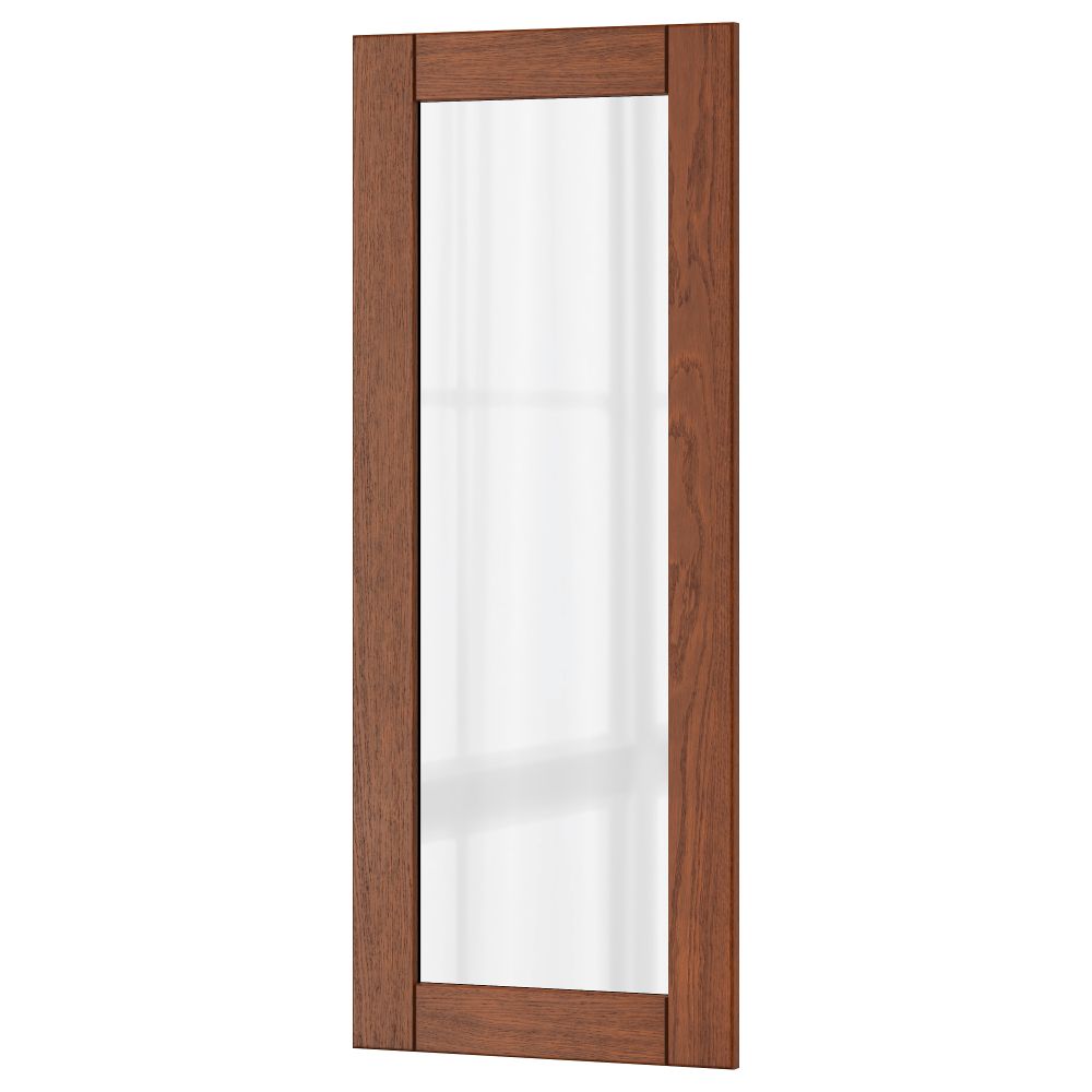 Стеклянная дверь ФИЛИПСТАД, коричневый - фото 1