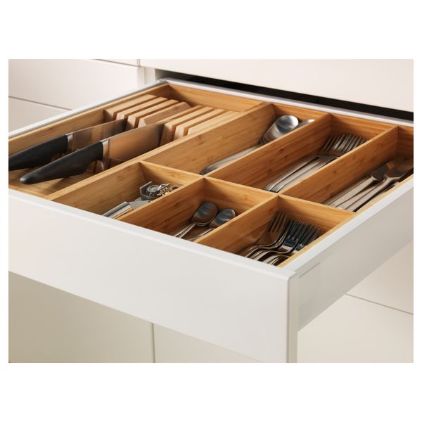 Напольный шкаф для варочной панели, ящик, полка, дверцы МЕТОД / МАКСИМЕРА, белый, Нодста белый (60x60 см) - схема-чертеж с размерами