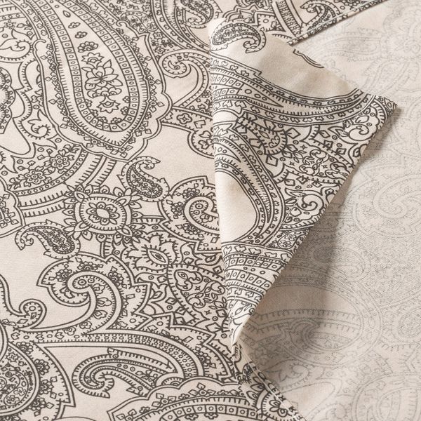 Простыня, бежевый/темно-серый 240x260 см IKEA JÄTTEVALLMO ЙЭТТЕВАЛЛМО 905.015.02 - фото 3