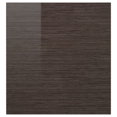 Дверь СЕЛЬСВИКЕН, глянцевый с рисунком коричневый (60x64 см)