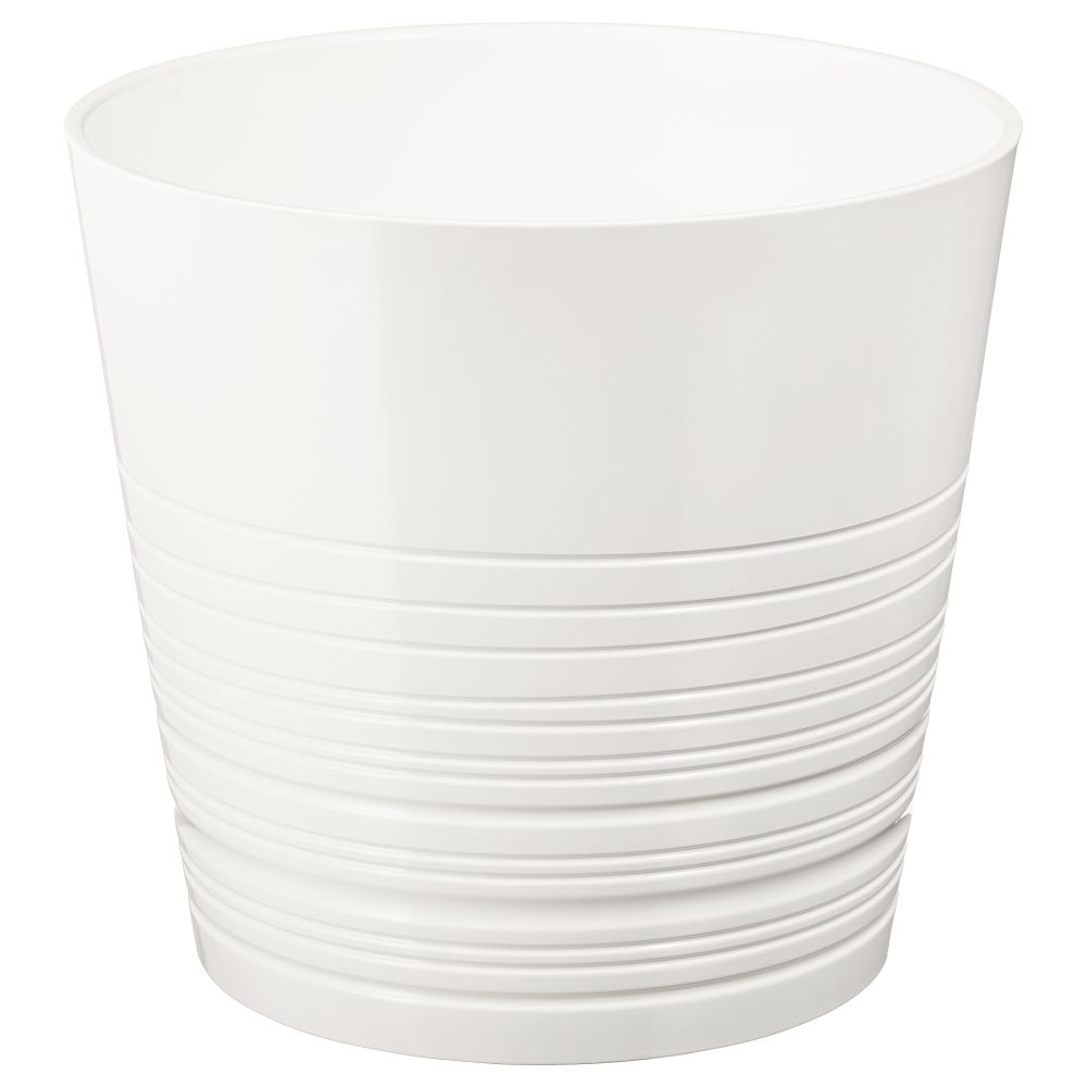 Кашпо, 32 см, белый IKEA MUSKOT МУСКОТ 903.081.99 - фото 1