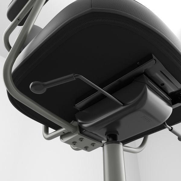 Рабочий стул, Глосе черный IKEA ALEFJÄLL АЛЕФЬЕЛЛЬ 903.674.62 - фото 6