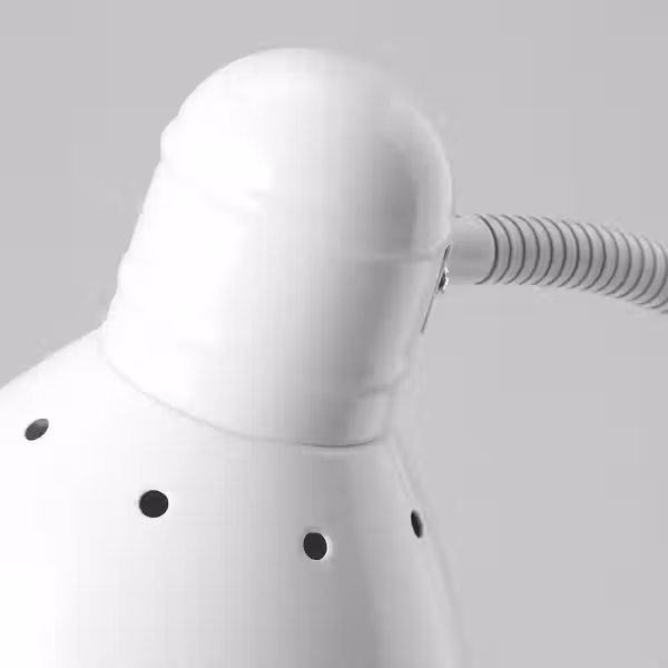 LERSTA Светильник напольный/для чтения - белый - схема-чертеж с размерами