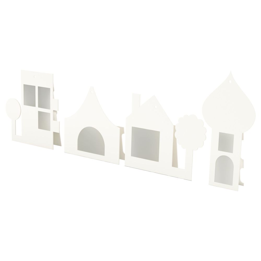 Набор рамок, 4 штуки ГЛОН, белый - фото 1