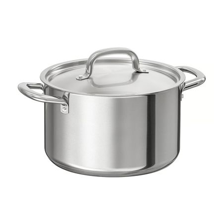 IKEA 365+ Кастрюля с крышкой - нержавеющ сталь 5.0 л