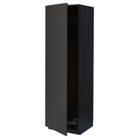 Высокий шкаф с полками, проволочные корзин IKEA METOD МЕТОД 394.991.16