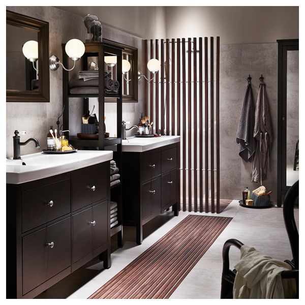 Смеситель для раковины с выпуском, черный IKEA HAMNSKÄR ХАМНШЕР 103.472.13 - фото 5