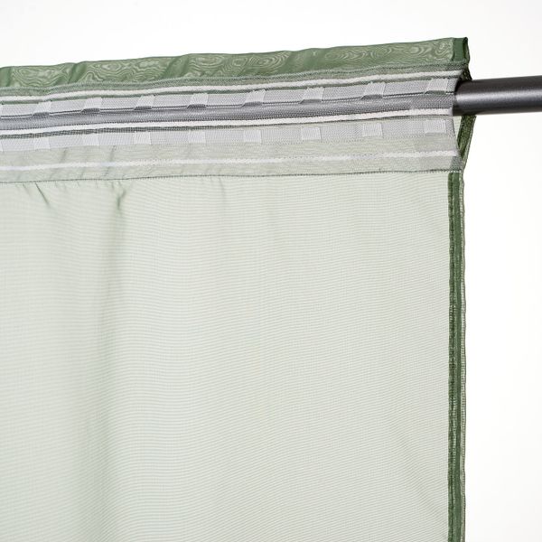 Гардина, 1 шт., зеленый 300x300 см IKEA REVLUMMER РЕВЛУММЕР 804.592.35 - схема-чертеж с размерами