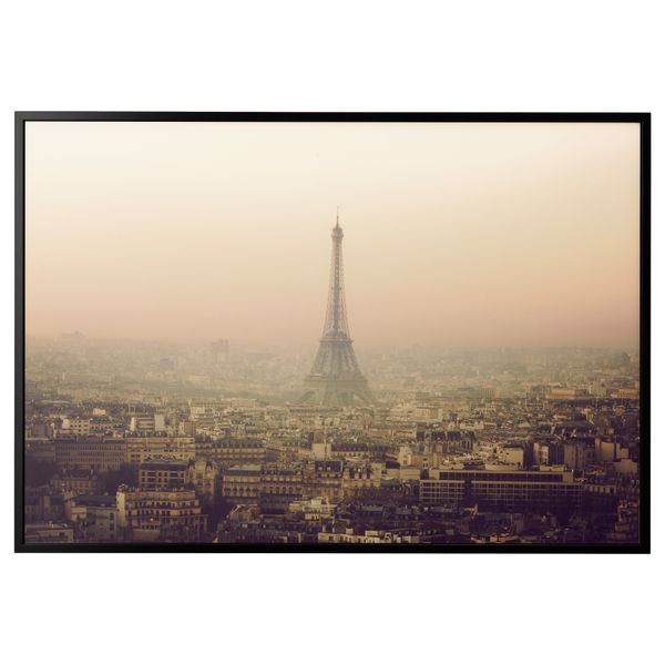 Картина с рамой БЬЁРКСТА, Мечта, черный (200x140 см) - фото 1