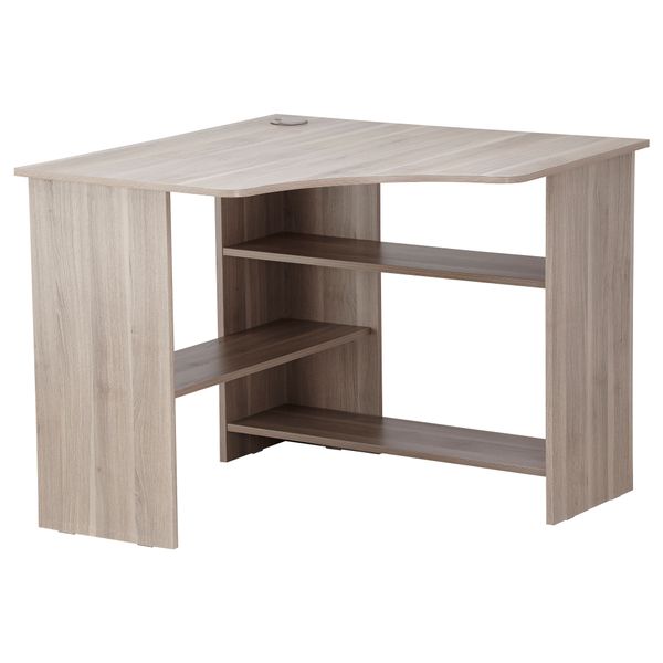 Рабочее место, угловое ТОДАЛЕН, серо-коричневый - фото 1