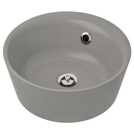Накладная раковина, серый 40 см IKEA KATTEVIK КАТТЕВИК 403.908.94
